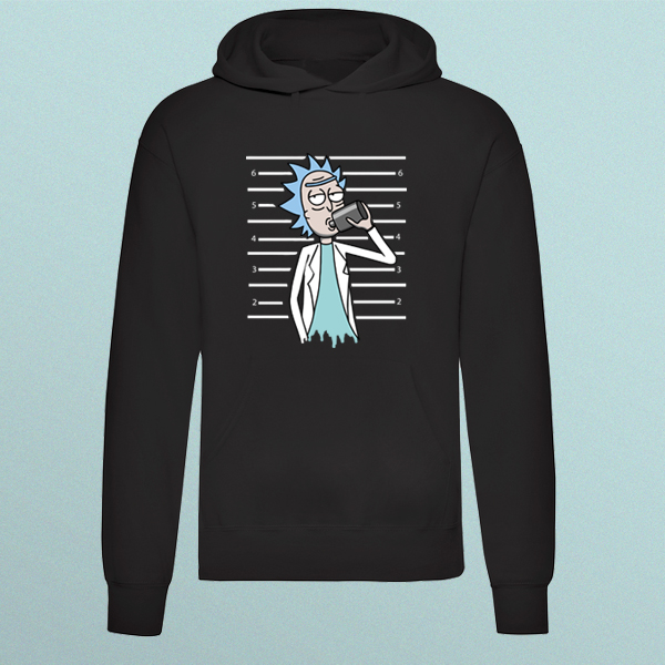 RICK FYLAKH HOODIE BLACK