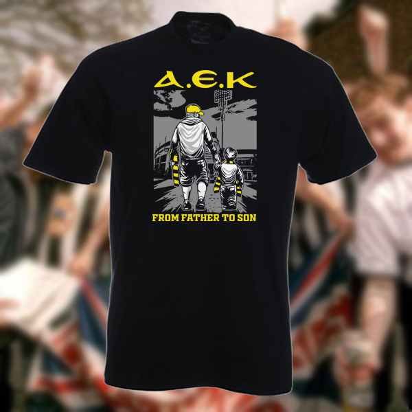 aek from father to son t-shirt